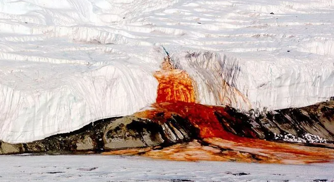 南极血瀑布形成之谜被揭开 竟然是一百万年前的