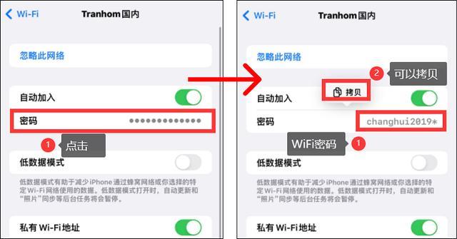 苹果手机如何分享wifi密码(iPhone查看网络密码的方法)